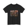 Skull & Bones 'Skullk' Graphic Tee — Gothic Horror Skull Lettering T‑Shirt