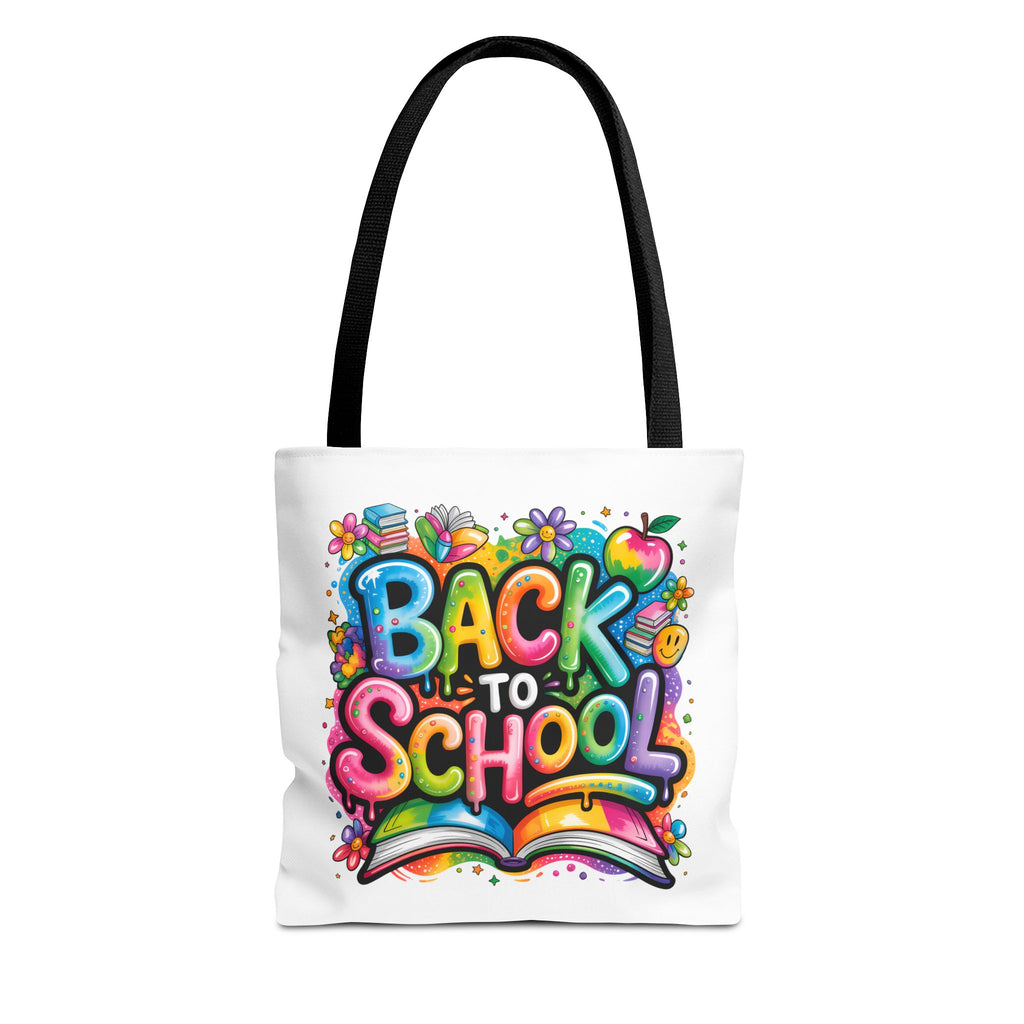 Back to School Colorful Graphic Tote Bag
